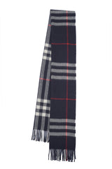 Burberry Pre-Owned Check Cashmere Blue Scarf