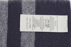 Burberry Pre-Owned Check Cashmere Blue Scarf