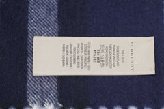 Check Cashmere Blue Scarf