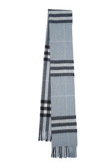 Burberry Pre-Owned Check Cashmere Sky Blue Scarf