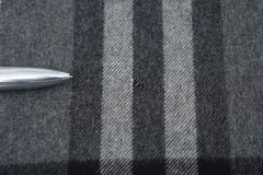 Check Cashmere Grey Scarf