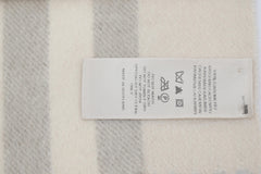 Burberry Pre-Owned Check Cashmere Ecru/Off-White Scarf