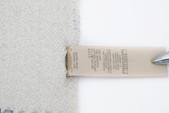 Burberry Pre-Owned Check Cashmere/Polyster Ecru/Off-White Scarf