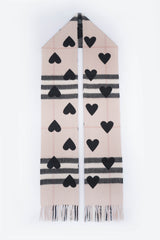 Burberry Pre-Owned Check Cashmere Pink Scarf