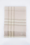 Classic Check Cashmere Pink Scarf