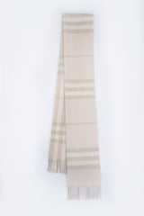 Burberry Pre-Owned Check Cashmere Pink Scarf