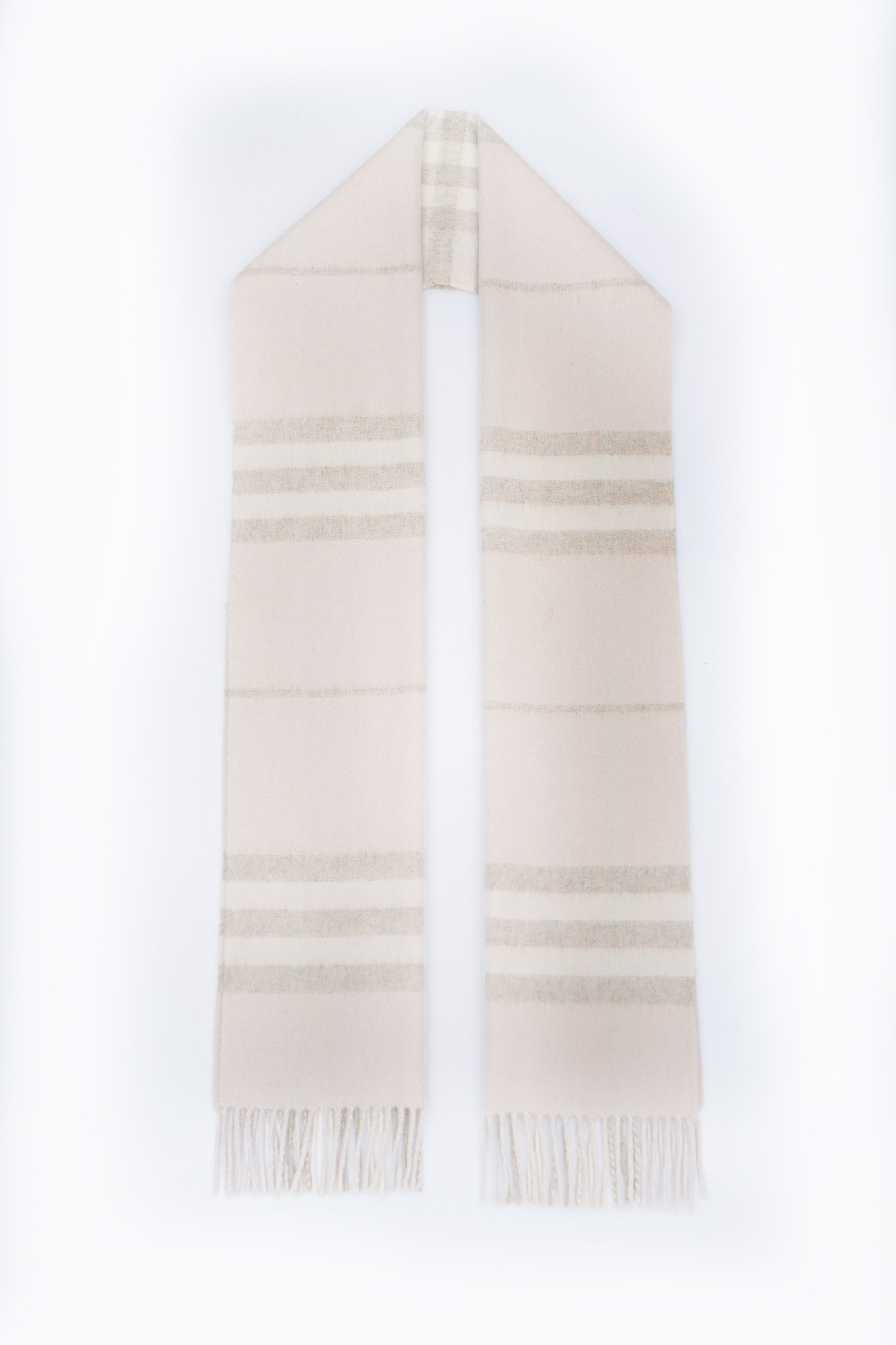 Classic Check Cashmere Pink Scarf