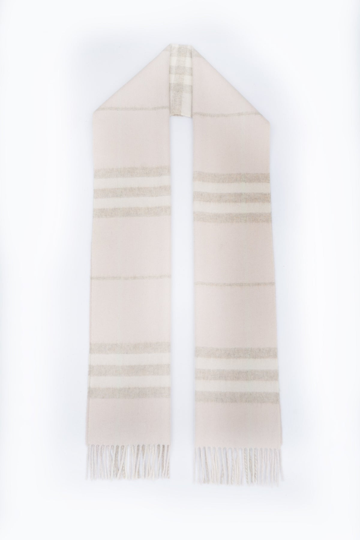 Classic Check Cashmere Pink Scarf