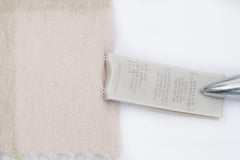 Burberry Pre-Owned Check Cashmere Pink Scarf