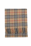 Classic Check Cashmere Beige Scarf