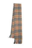 Classic Check Cashmere Beige Scarf