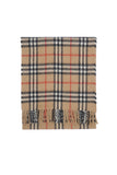 Classic Check Cashmere Beige Scarf