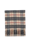 Classic Check Cashmere Beige Scarf