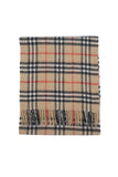 Classic Check Cashmere Beige Scarf