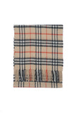 Classic Check Cashmere Beige Scarf