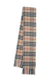Classic Check Cashmere Beige Scarf