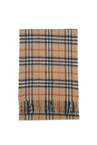Classic Check Cashmere Beige Scarf