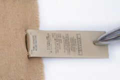 Burberry Pre-Owned Check Cashmere Beige Scarf