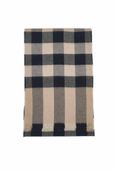 Burberry Pre-Owned Check Cashmere Beige Scarf