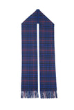 Classic Check Cashmere Blue Scarf