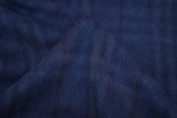 Classic Check Cashmere Blue Scarf