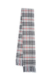 Classic Check Cashmere Grey Scarf