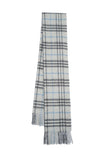 Classic Check Cashmere Grey Scarf