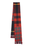Classic Check Wool Red Scarf