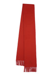 Plain Cashmere Red Scarf