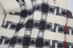 Burberry Pre-Owned Check Cashmere Ecru Scarf