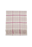 Classic Check Cashmere Ecru Scarf