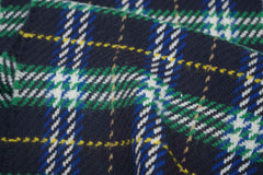 Burberry Pre-Owned Check Merino Wool Green Scarf