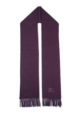 Burberry Pre-Owned Plain Cashmere Purple Scarf