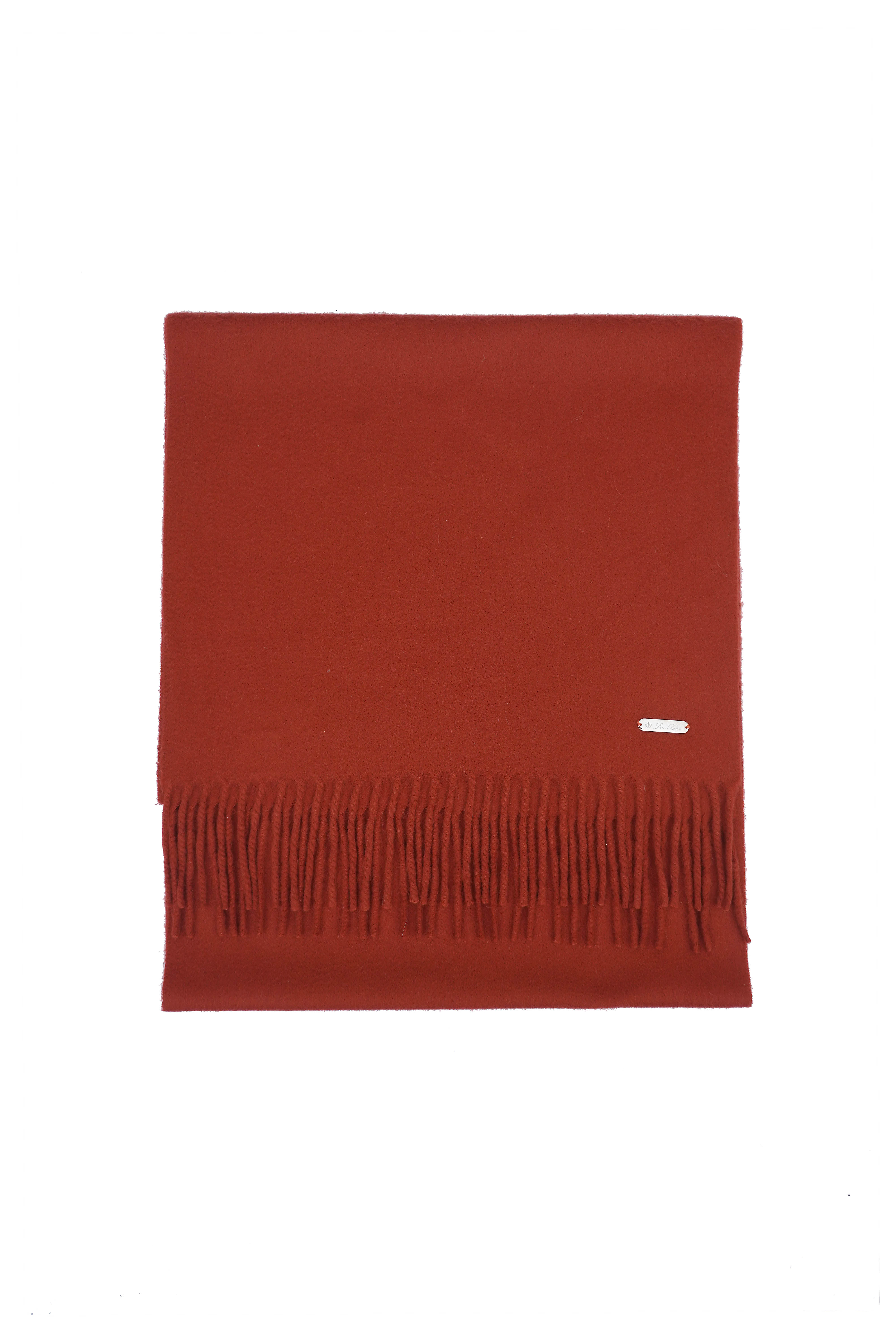 Loro Piana Pre-owned Plain Cashmere Red Scarf