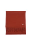 Loro Piana Pre-owned Plain Cashmere Red Scarf