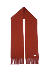 Loro Piana Pre-OwnedPlain Cashmere Red Scarf