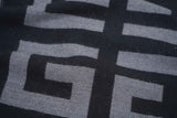 Givenchy Pre-owned Plain Wool Black/Grey Scarf