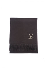 Louis Vuitton Pre-Owned Plain Cashmere Brown Scarf