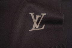Louis Vuitton Pre-Owned Plain Cashmere Brown Scarf