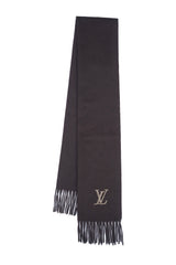 Louis Vuitton Pre-Owned Plain Cashmere Brown Scarf
