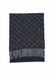 Louis Vuitton Pre-owned Logo Cashmere/Wool Grey Scarf