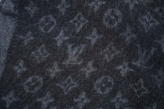 Louis Vuitton Pre-Owned Logo Cashmere/Wool Grey Scarf