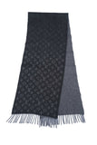 Louis Vuitton Pre-owned Logo Cashmere/Wool Grey Scarf
