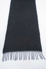 Louis Vuitton Pre-Owned Logo Cashmere/Wool Grey Scarf