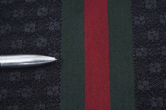 Logo Wool Dark Grey Scarf