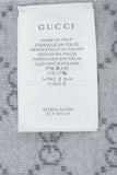 Gucci Pre-owned Logo Wool Grey Scarf