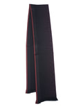 Gucci Pre-owned Logo Wool Burgundy Scarf