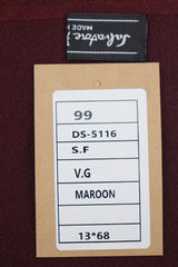 Salvatore Ferragamo Pre-Owned Plain Wool Maroon Scarf