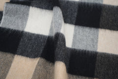 Burberry Pre-Owned Check Cashmere Beige Scarf