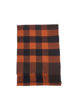 Classic Check Cashmere Orange Scarf